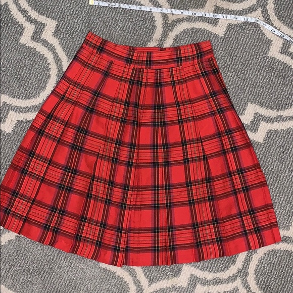 Vintage 90s Tracy Evans plaid skirt - Picture 7 of 8
